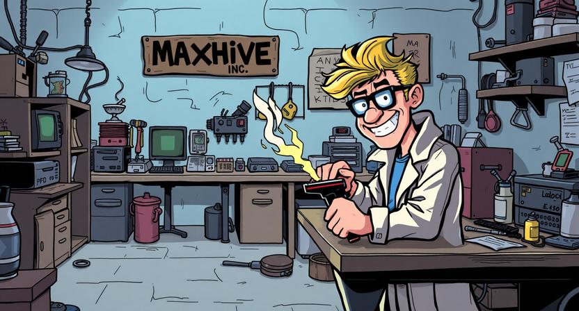 Max Hive Inc. - Mad Scientist at work